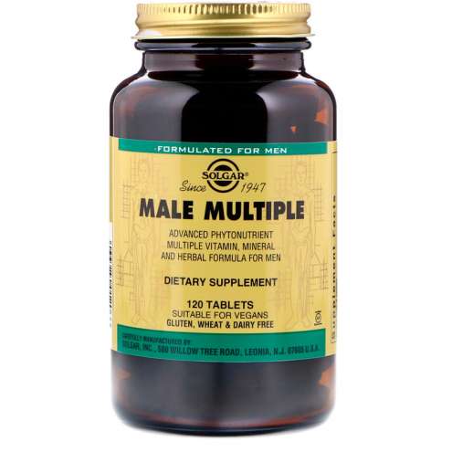 SOLGAR Male Multiple - Мультивитамины для мужчин, 120 таблеток